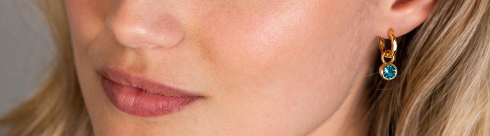 Geboortesteen oorbellen Geboortesteen oorbellen