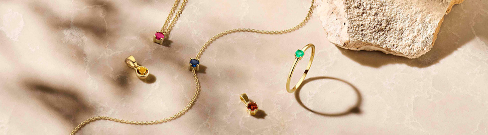 Geboortesteen sieraden Geboortesteen sieraden