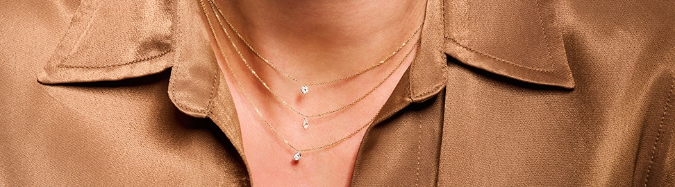 Kettingen met diamant Kettingen met diamant