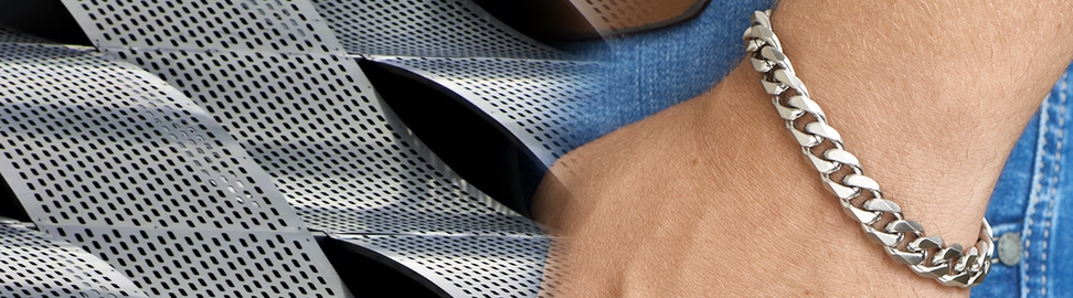 Edelstalen armbanden