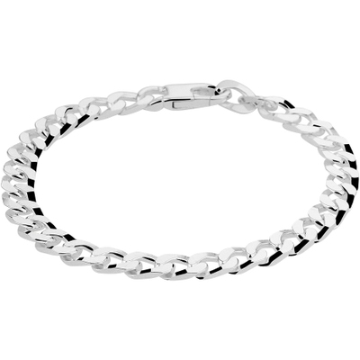 Treasure Collection TC-881489 Zilveren gourmet heren armband 6 mm