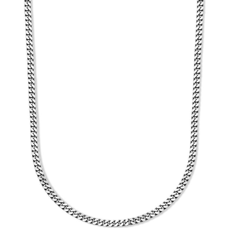 Treasure Collection 882941 Zilveren gourmet schakelketting 4,6 mm