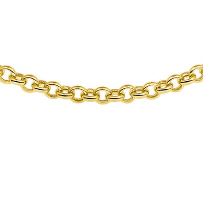 The House Of Jewels THOJ0772 14k gouden jasseron schakelketting 7,5 mm