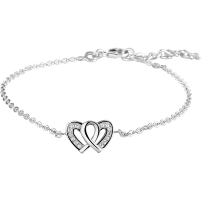 Treasure Collection TC-42776 Armband zirkonia hartjes