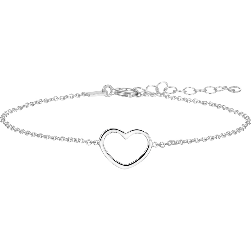 Treasure Collection TC-42984 Zilveren armband met hart