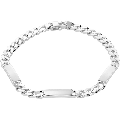 Treasure Collection TC-51537 Zilveren graveerarmband  5 mm