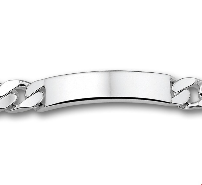 Treasure Collection TC-42771 Zilveren heren naamplaat armband