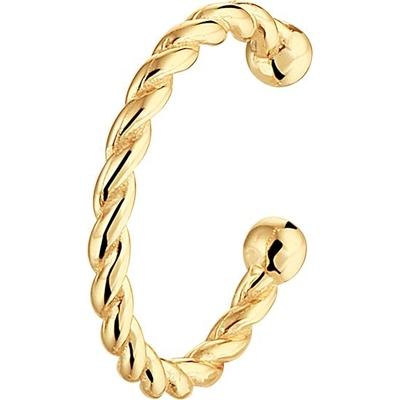 Treasure Collection L997 Goudkleurige earcuff 13 mm