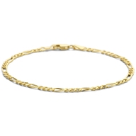 Treasure Collection TC-43562 Geelgouden armband met figaro schakel