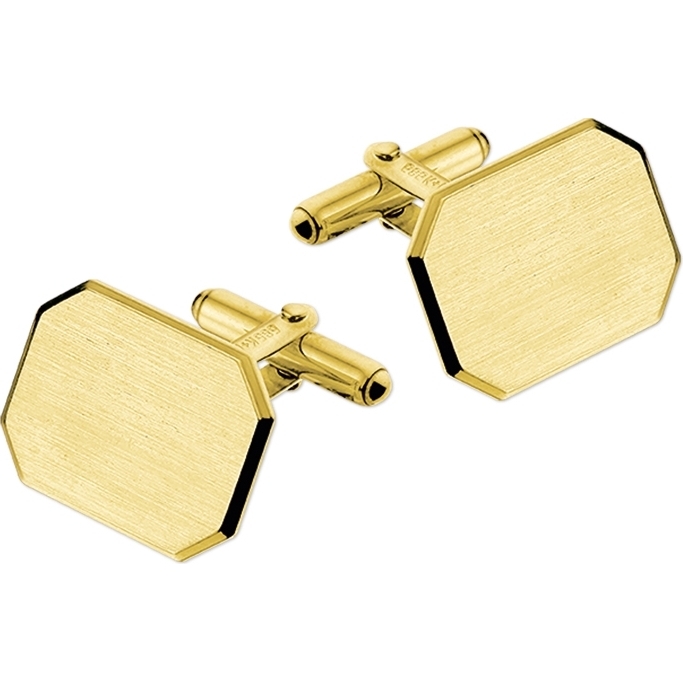 Treasure Collection TC-23319 14 karaat gouden manchetknopen gediamanteerd