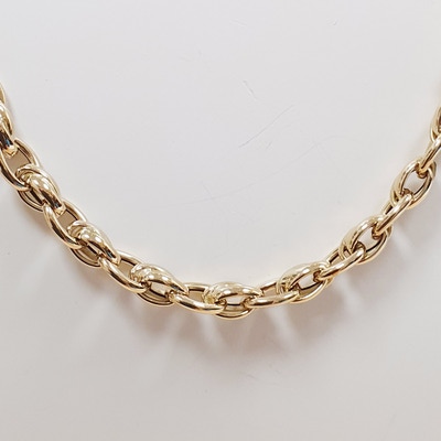 The House Of Jewels THOJ0727 14 karaat gouden schakelketting 45 cm