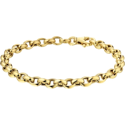 armband jasseron 50 mm 19 cm 14K geelgoud