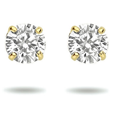 Treasure Collection TC-2179 Gouden zirkonia oorbellen