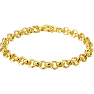 The House Of Jewels THOJ0768 14k gouden jasseron schakelarmband 6,5 mm