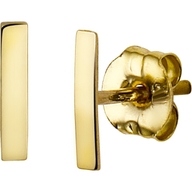 Treasure Collection TC-49199 14 karaat gouden oorknopjes balkje 6,7 mm