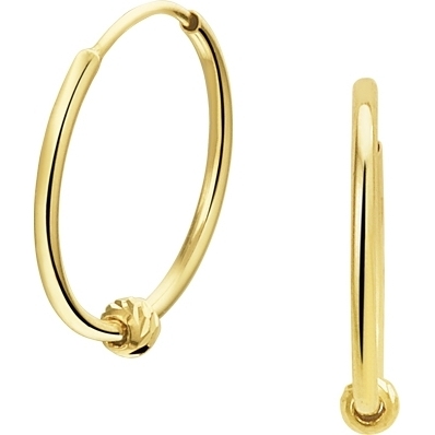 Treasure Collection TC-43824 Gouden creolen bolletje