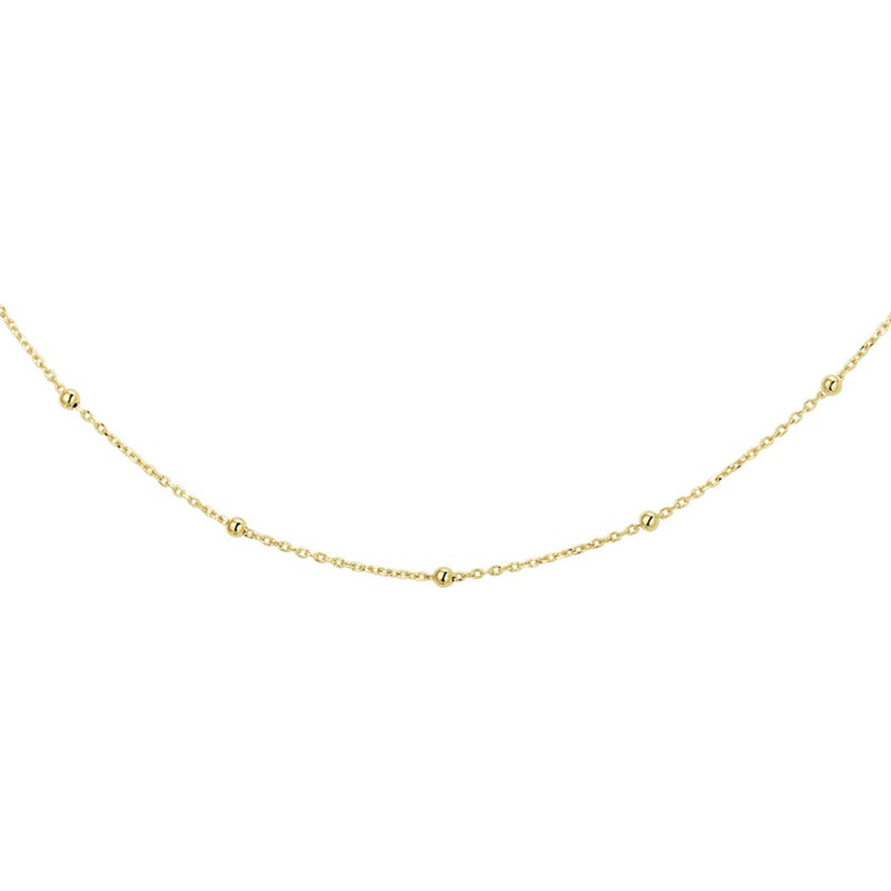 Treasure Collection TC-882363 14k gouden collier met bolletjes 41-45 cm