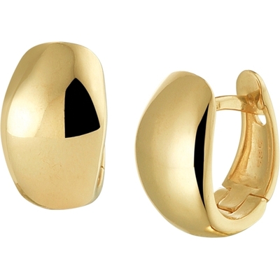 Treasuure Collection TC-47747 14 karaat gouden klapcreolen F021
