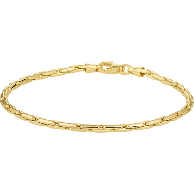 The House Of Jewels THOJ0730 14 karaat gouden schakelarmband 2,7 mm