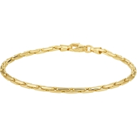 The House Of Jewels THOJ0730 14 karaat gouden schakelarmband 2,7 mm