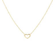 Treasure Collection TC-43820 Gouden ketting hart