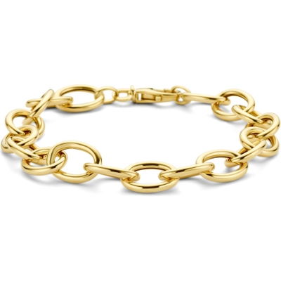 armband anker 10 mm 19 cm 14K geelgoud