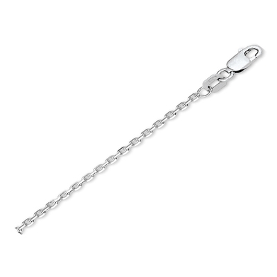 Treasure Collection TC-881731 14 karaat witgouden ketting anker 1,6 mm