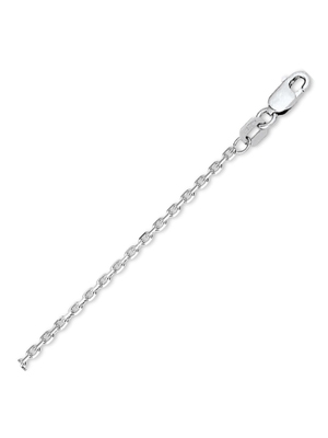 Treasure Collection TC-881731 14 karaat witgouden ketting anker 1,6 mm