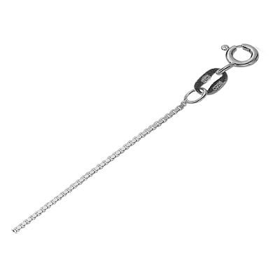 collier venetiaans 08 mm 41 - 43 - 45 cm 14K witgoud