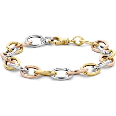 The House Of Jewels THOJ2086 14 karaat tri-color gouden armband