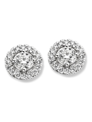 Aurore OA25100150 Emma 18 karaat witgouden oorknopjes met 1,50 ct lab grown diamant