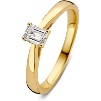 Aurore Jewelry RA15750030 Nora 18k gouden solitair ring met 0,30 ct lab grown diamant
