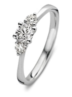 Aurore RA25600050 Alix 18 karaat gouden ring met 0,50 ct lab grown diamant