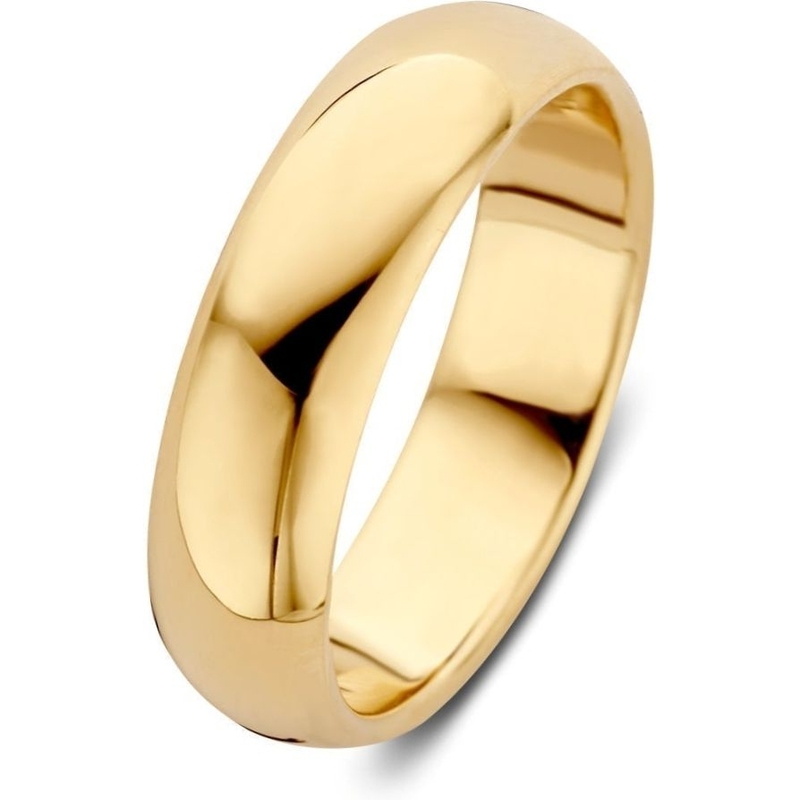 Aurore Jewelry RA16110060 Bowie 18 karaat gouden trouwring 6 mm