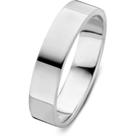 Aurore Jewelry RA26130050 Sam 18 karaat witgouden trouwring 5 mm