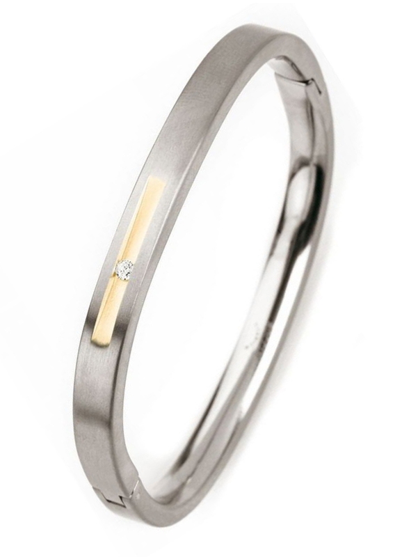 Boccia 0304-01 Dames armband met 0,02 ct diamant