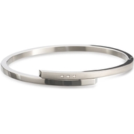 Boccia 03041-02 Titanium slavenarmband met 0,015 ct diamant