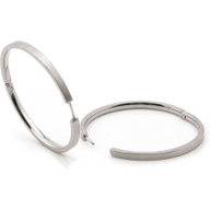 Boccia 0508-01 Titanium oorringen 40 mm
