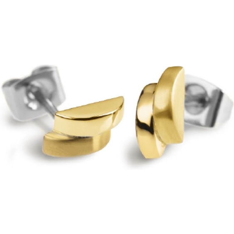 Boccia 0552-05 Titanium oorknopjes goudkleurig 9,3 mm