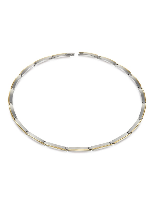 Boccia 08028-02 Titanium bicolor ketting 45 cm