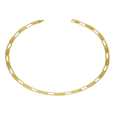 Boccia 08040-03 Titanium goudkleurige schakelketting 45 cm
