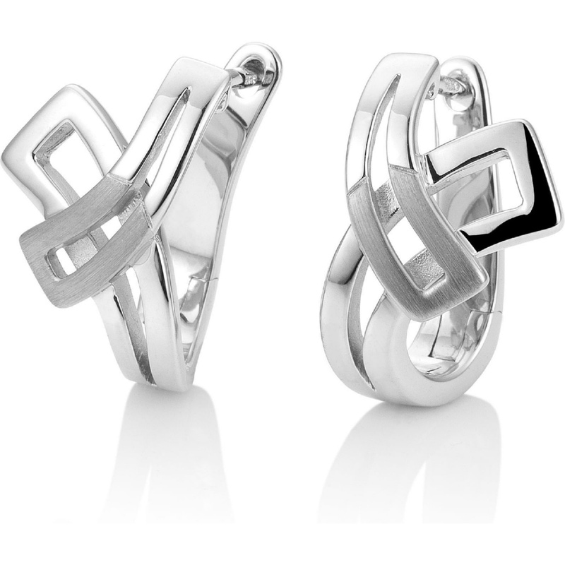 Breuning 06-60857 Zilveren oorringen 16 mm