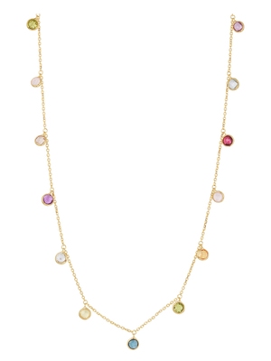 Treasure Collection TC-881926 14 karaat gouden collier met edelstenen 41-45 cm P021