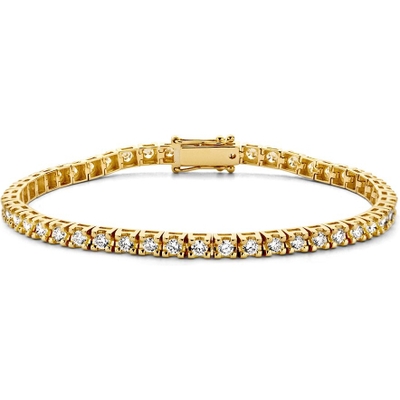 Excellent Jewelry AG117206 14k gouden tennisarmband met 3 ct diamant