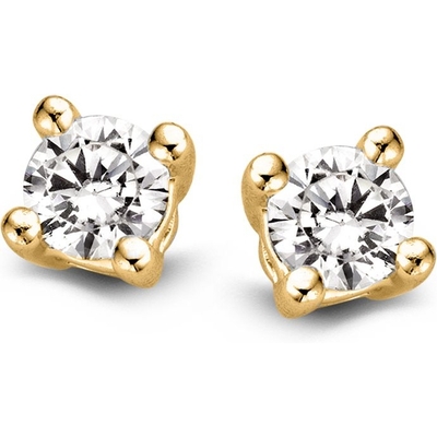 Excellent Jewelry OG117109 14k gouden oorknopjes met 0,32 ct diamant