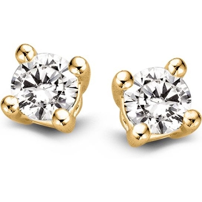 Excellent Jewelry OG117113 14k gouden oorknopjes met 0,40 ct diamant