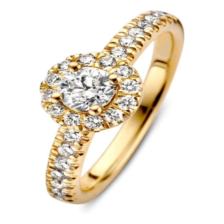 Excellent Jewelry RG117221 14k gouden ring met 0,62 ct diamant