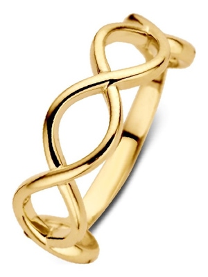 Excellent Jewelry RM106874 14 karaat gouden ring 7 mm
