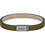 BOSS Jewels HBJ1580338M Leren Jace heren armband 19 cm