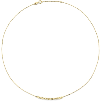 Jackie JKN22.203 Positano 14 karaat gouden collier 40-45 cm